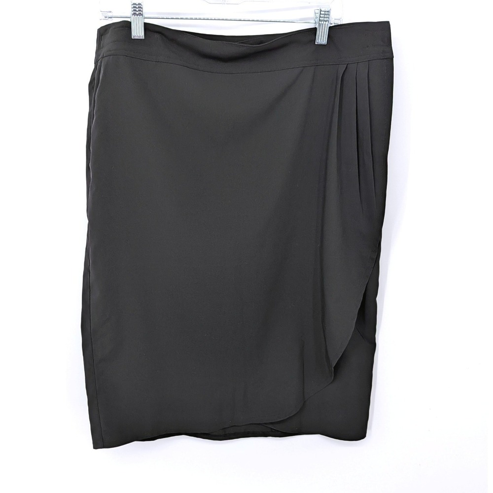 RipSkirt‎ Hawaii Wrap Skirt Women XL Black Quick Dry Travel Casual Vacation